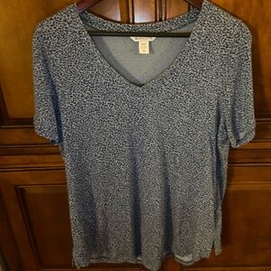 Athleta Tee Cheeta Print